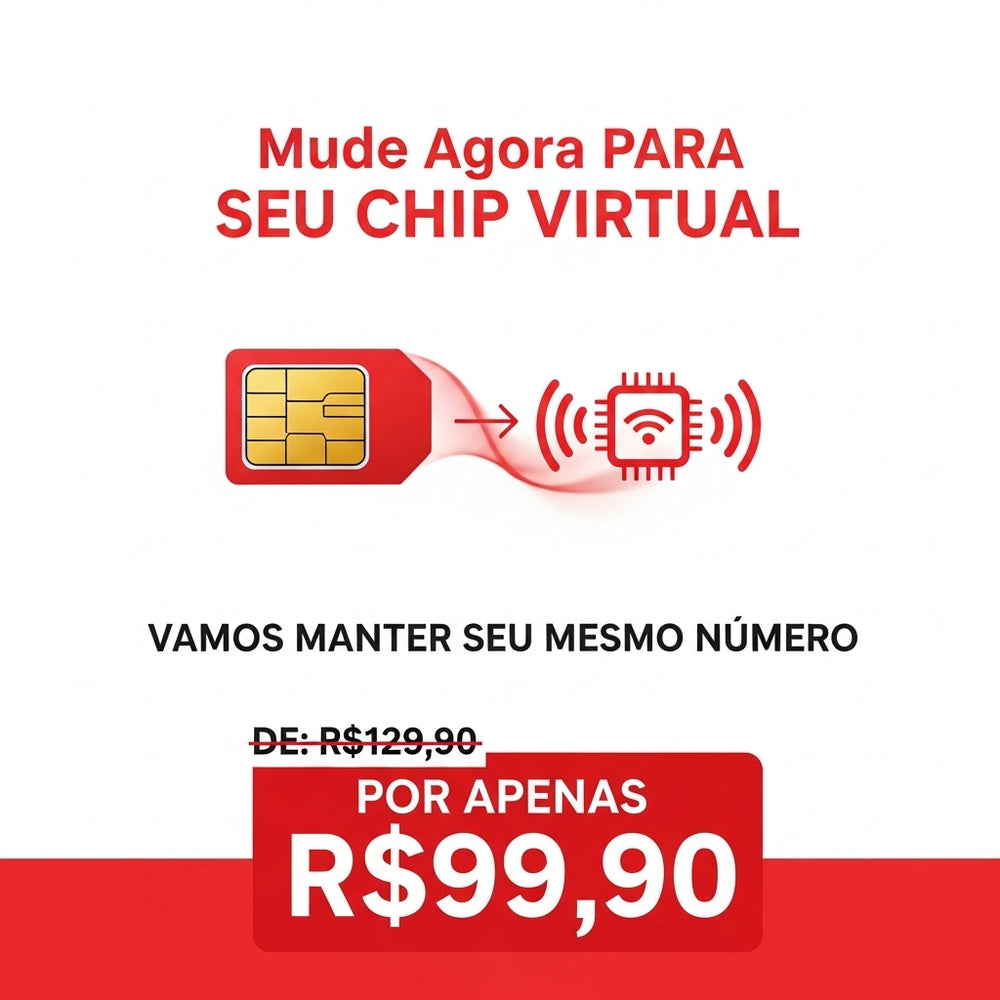 eSIM - Chip Virtual - Claro