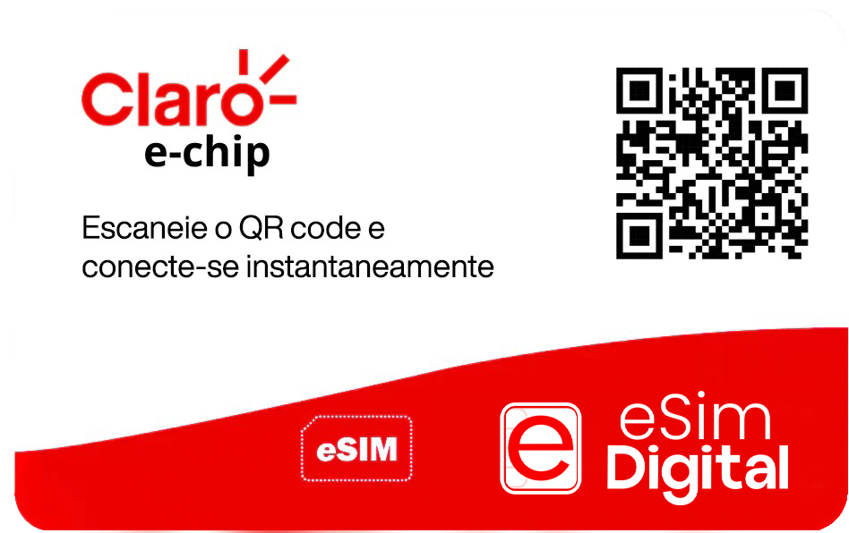 eSIM - Chip Virtual - Claro